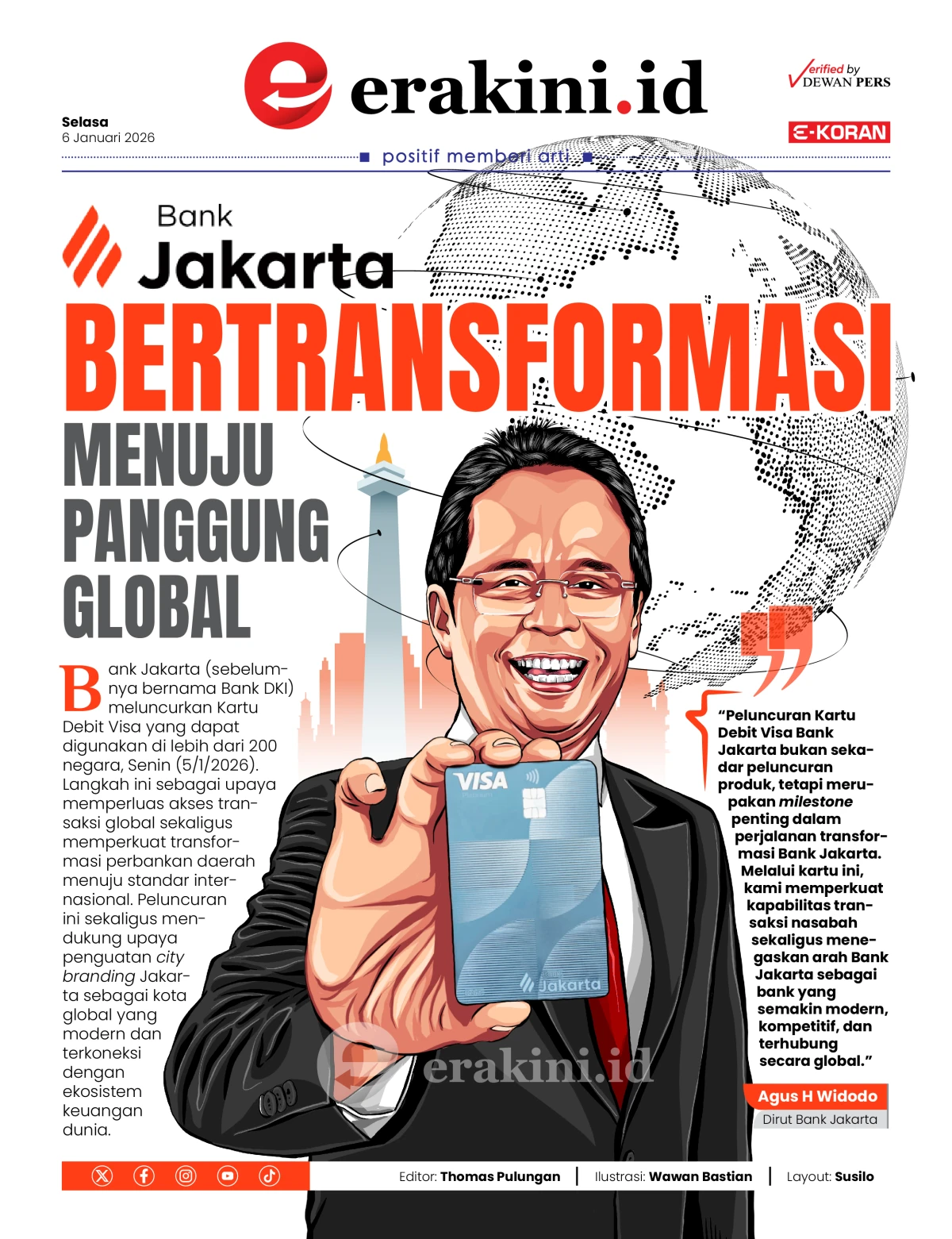 Bank Jakarta Bertransformasi Menuju Panggung Global