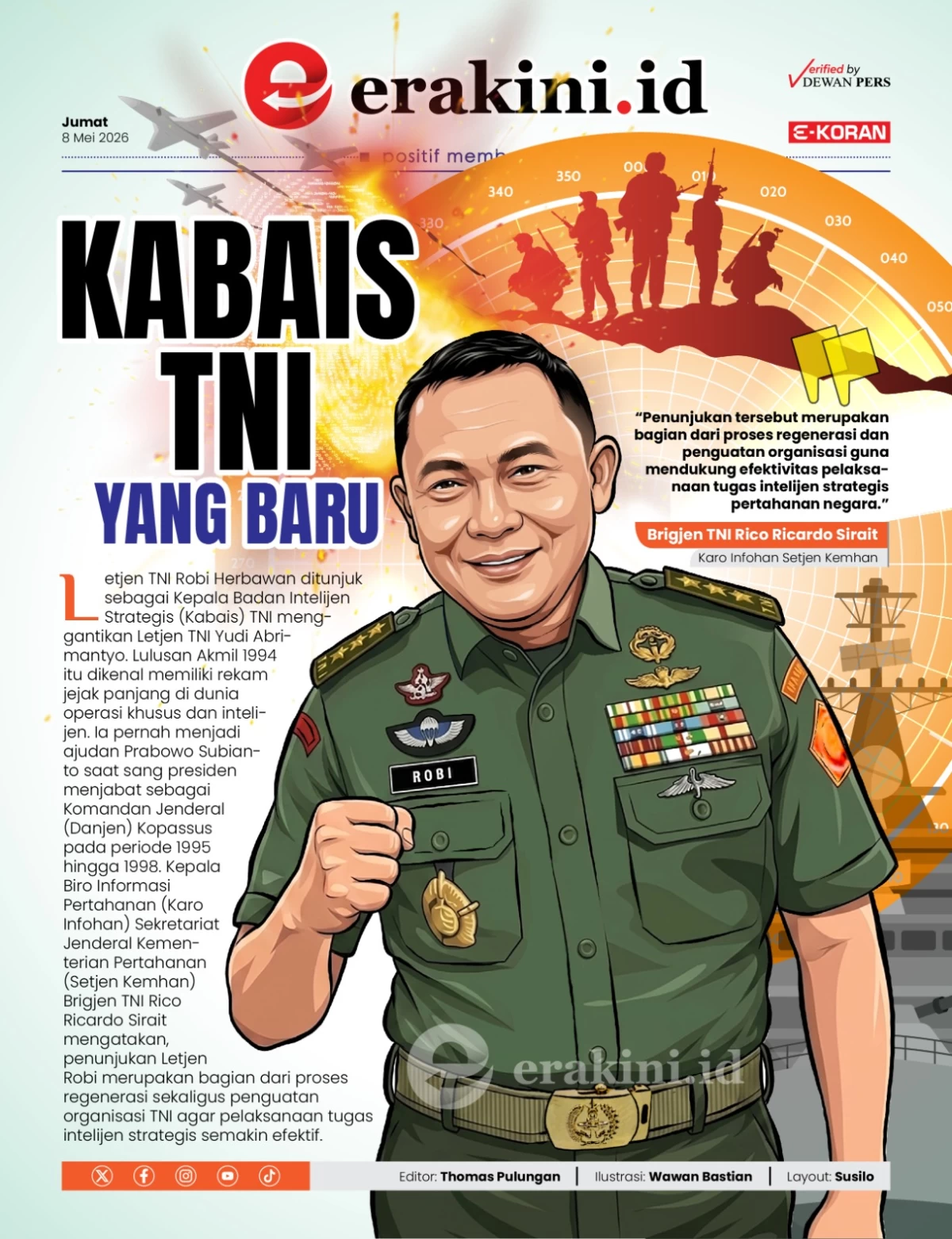 KABAIS TNI Yang Baru