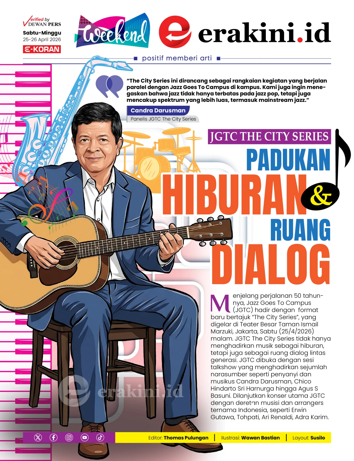 JGTC The City Series Padukan Hiburan & Ruang Dialog