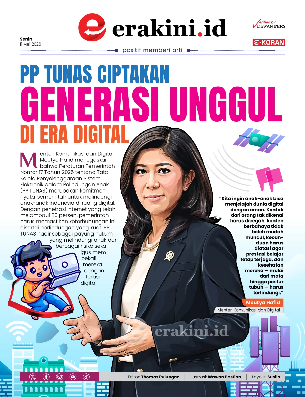 PP TUNAS Ciptakan Generasi Unggul di Era Digital