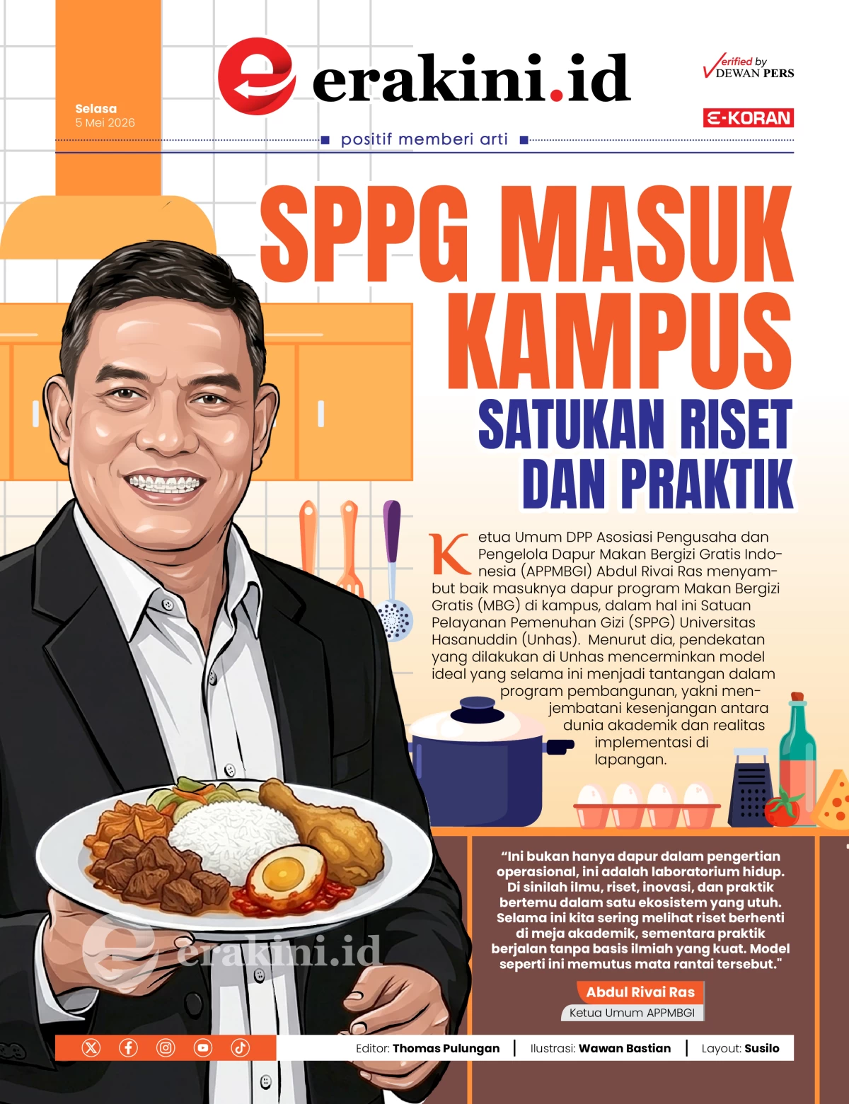 SPPG Masuk Kampus Satukan Riset dan Praktik