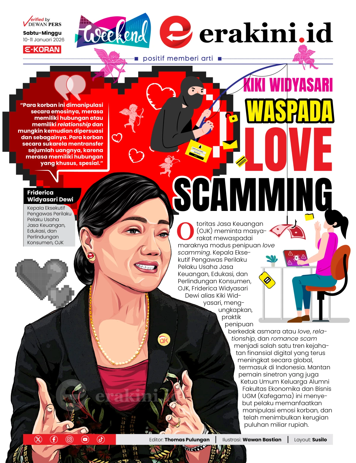 Kiki Widyasari: Waspada Love Scamming