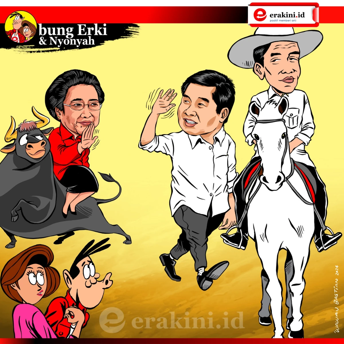 Bung Erki - ARA pamit dari PDIP untuk mengawal Jokowi