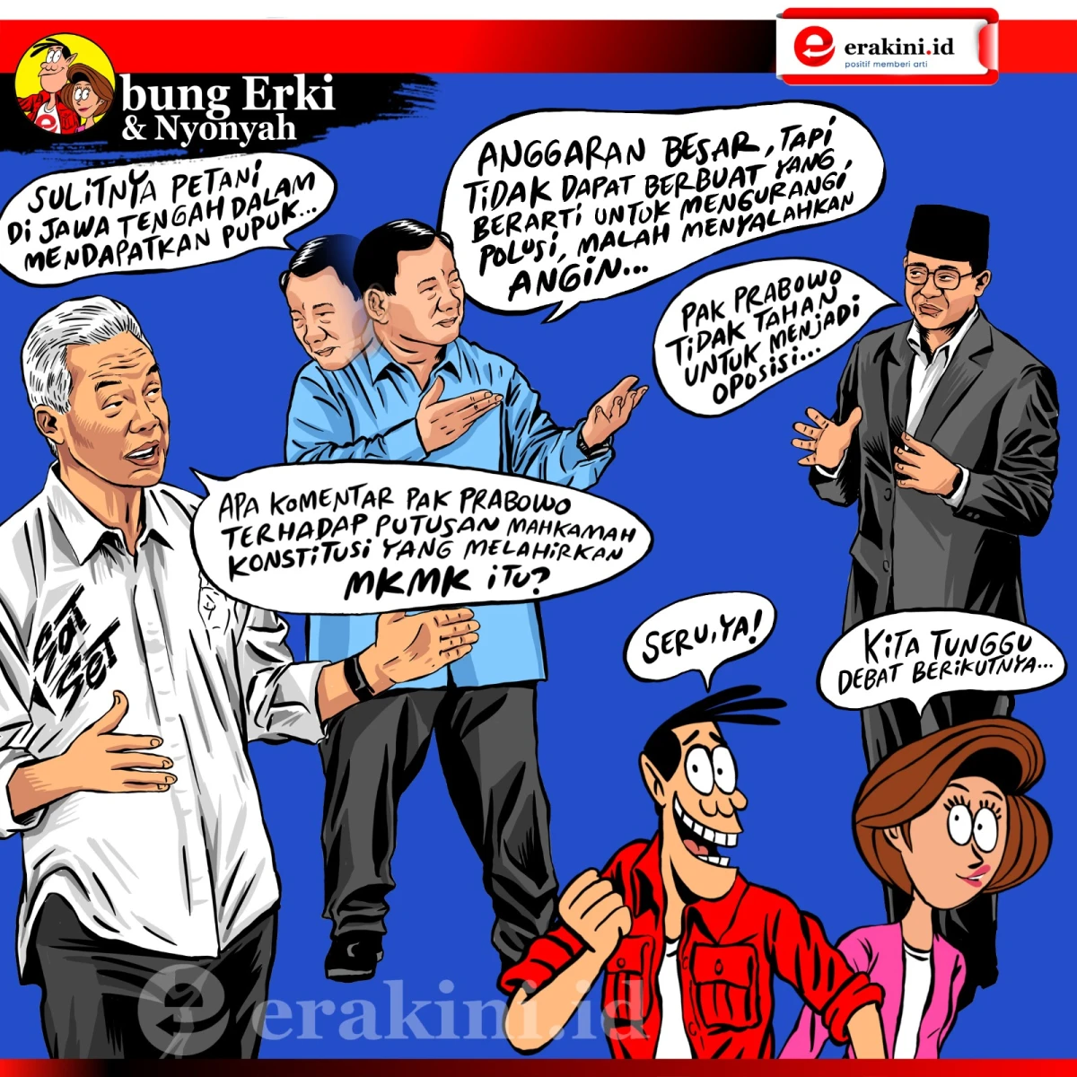 Bung Erki - Debat calon presiden