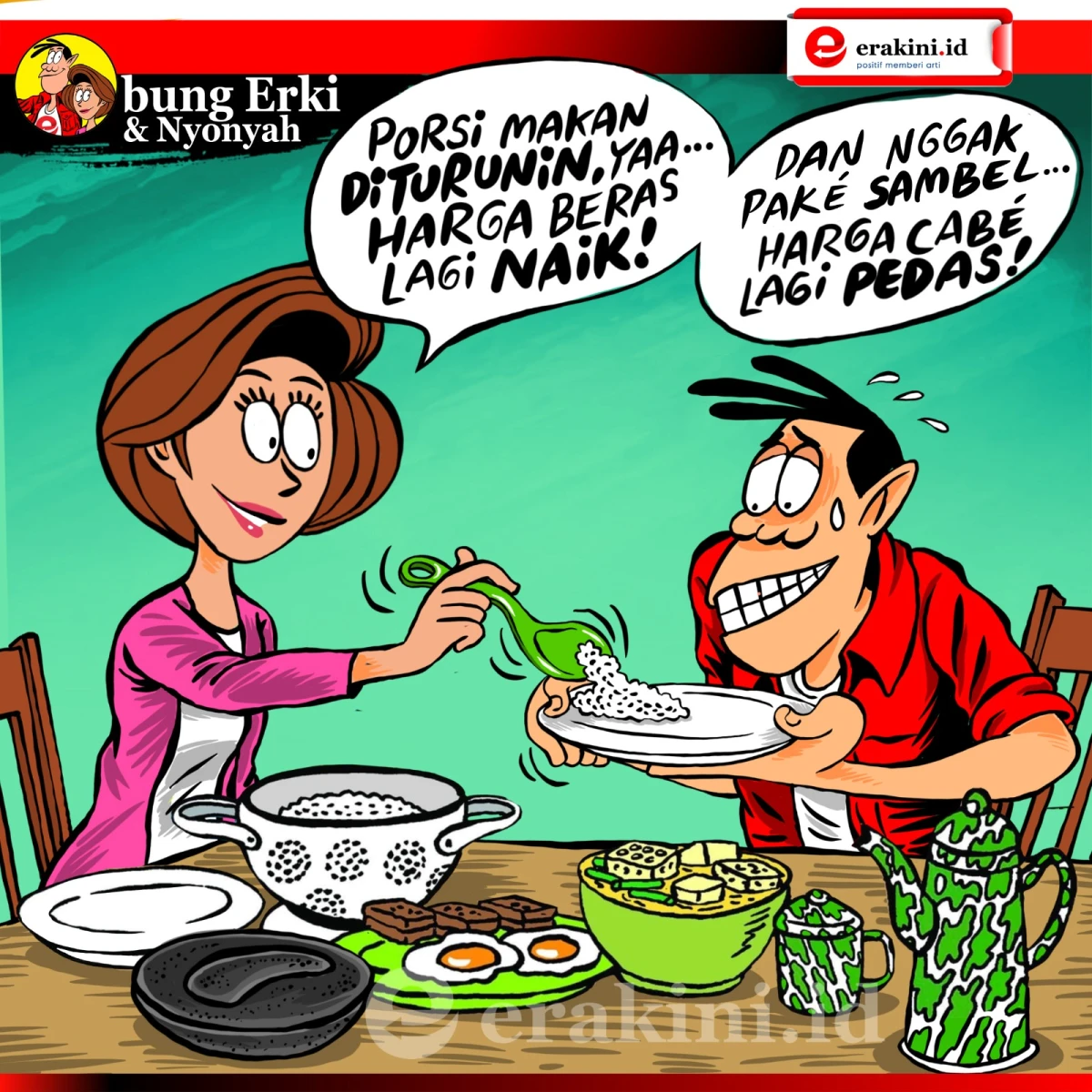 Bung Erki - Harga beras dan cabe naik