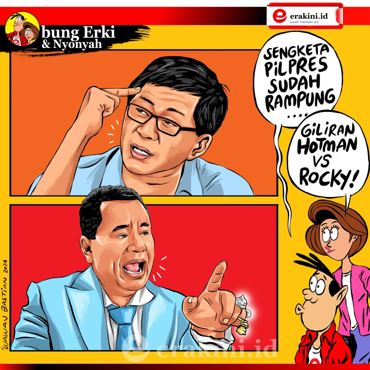 Bung Erki - Hotman Paris vs Rocky Gerung