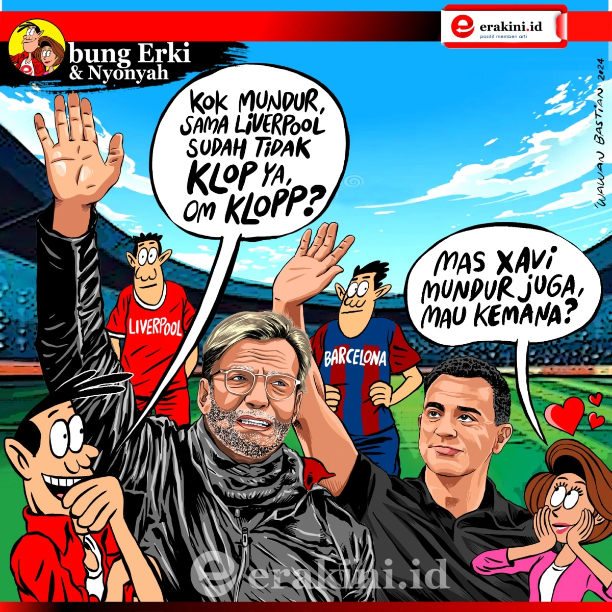 Bung Erki - Jurgen Klopp tinggalkan Liverpool