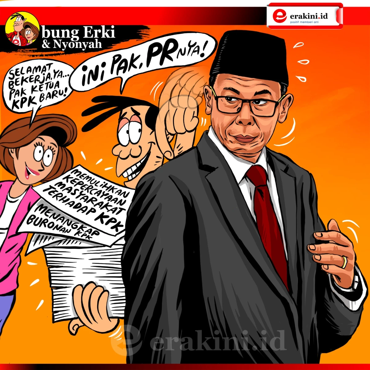 Bung Erki - Ketua KPK baru.