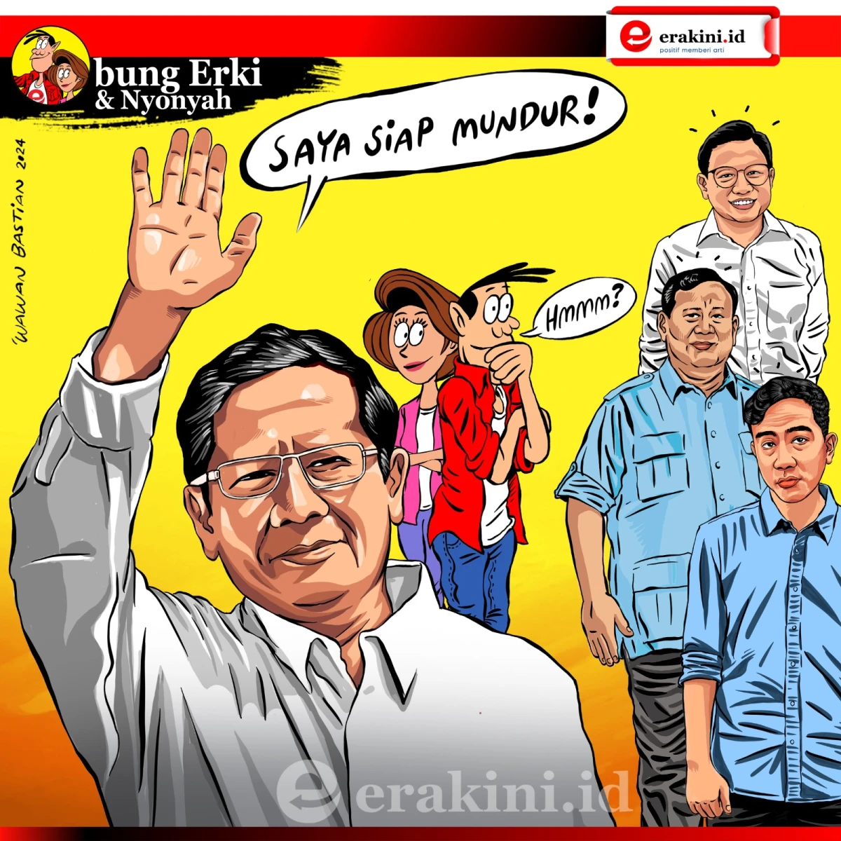 Bung Erki - Mahfud MD siap mundur dari menko polhukam