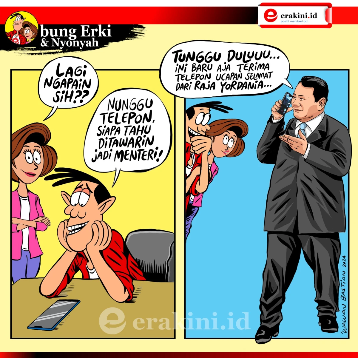 Bung Erki - nunggu telepon