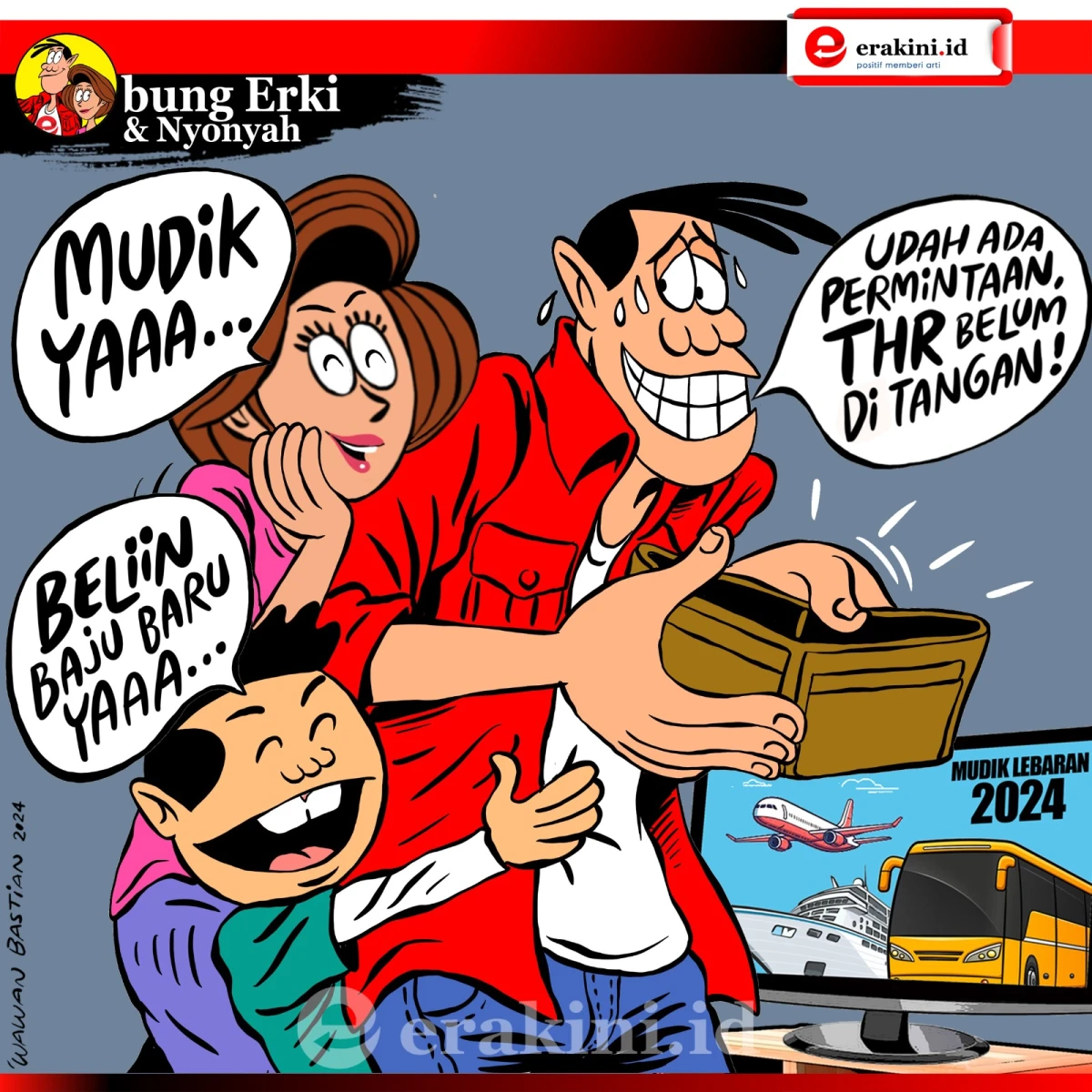 Bung Erki - nunggu thr
