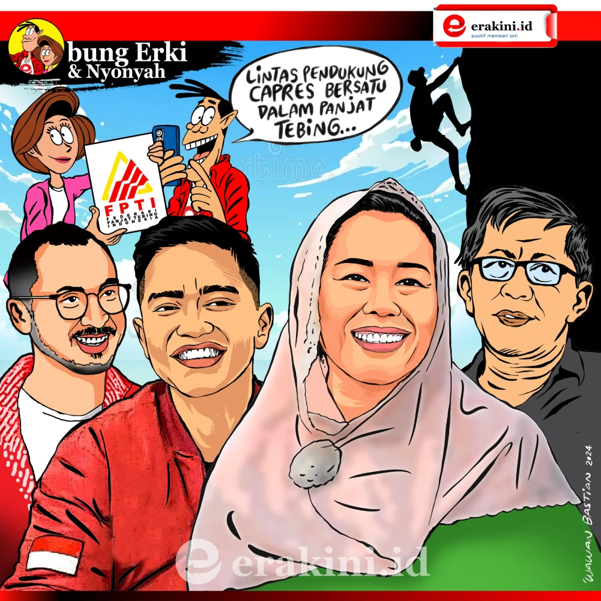 Bung Erki - Pendukung Capres-cawapres