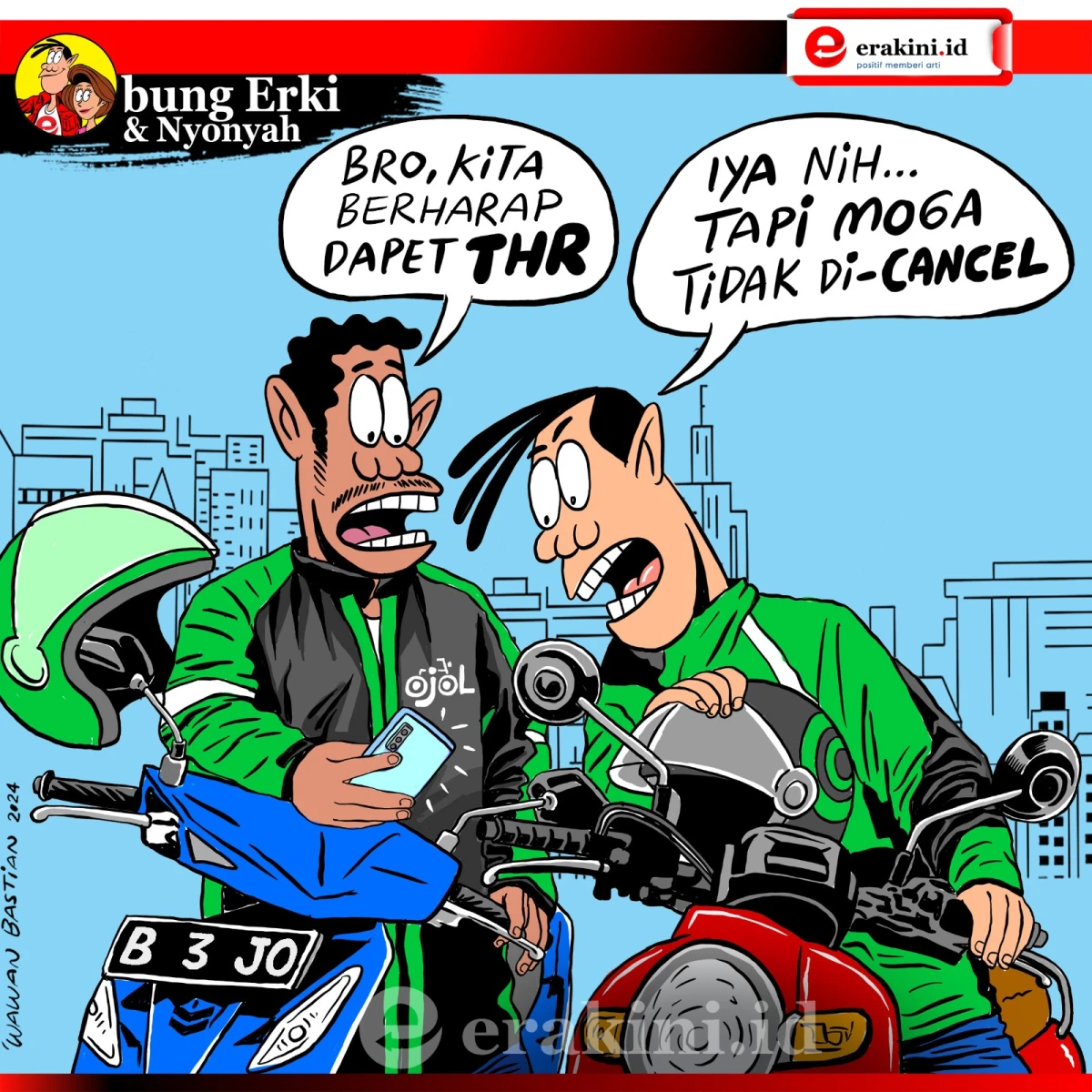 Bung Erki - THR untuk ojol