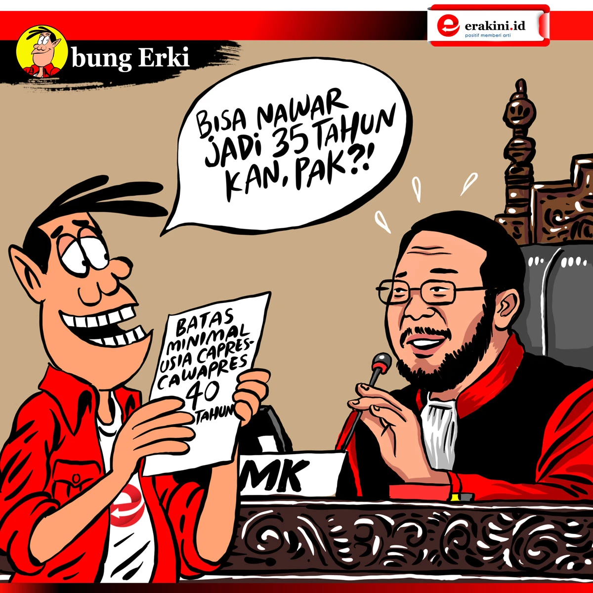 Bung Erki - Bisa Nawar kan Pak?