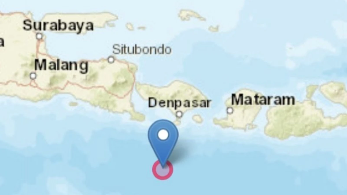 Gempa 3 Kali Guncang Kuta Selatan Bali