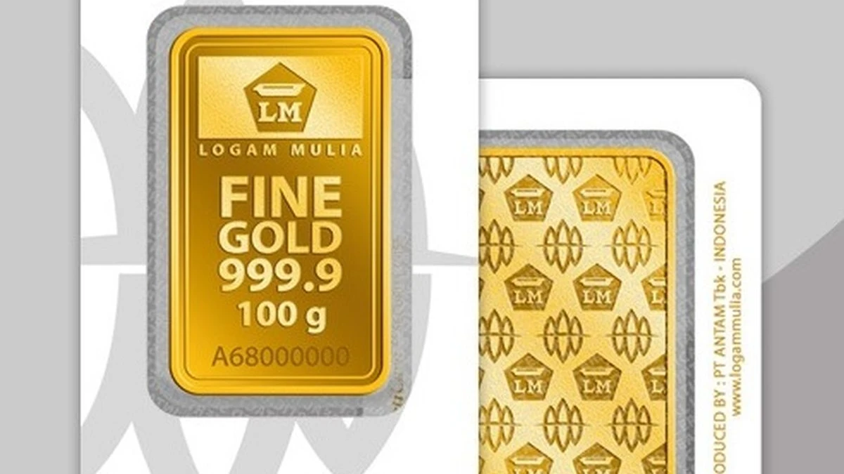 Harga Emas Antam Terbaru: 0,5 Gram Rp735.000