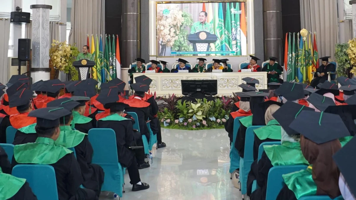 Kukuhkan 244 Lulusan, Universitas Islam Depok Perkuat Komitmen Pendidikan Berkarakter Islami