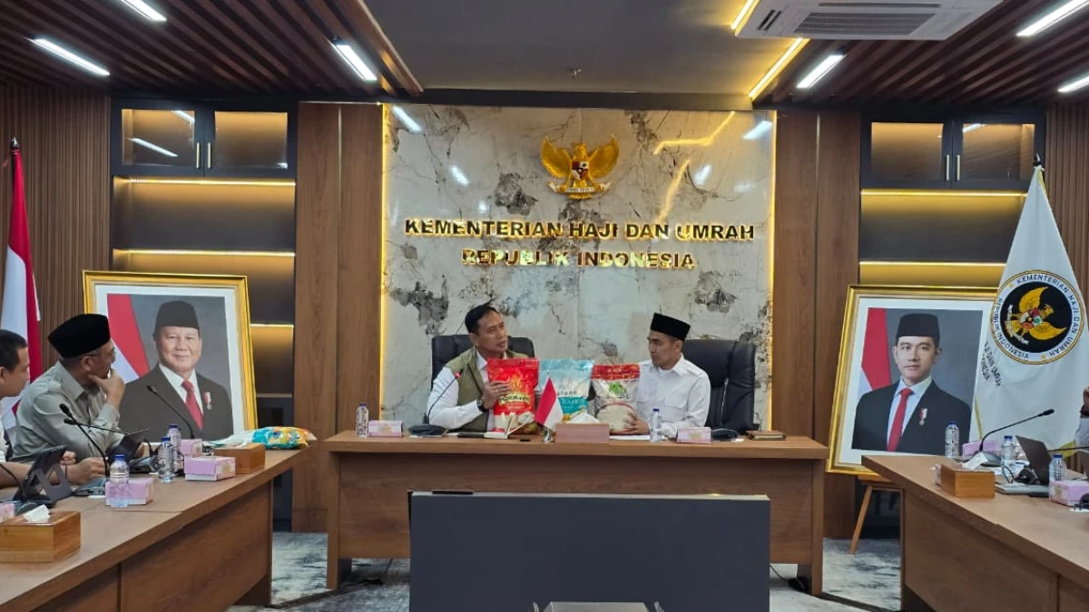 Kemenhaj Dorong Penggunaan Beras Dalam Negeri untuk Konsumsi Jemaah Haji