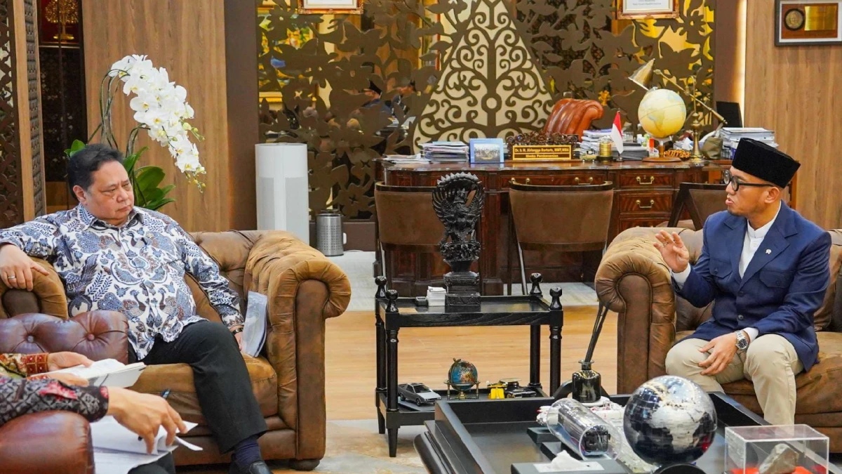 Wamenhaj Dahnil dan Menko Airlangga Sepakat Perkuat Ekosistem Ekonomi Haji demi Tingkatkan Layanan Jemaah