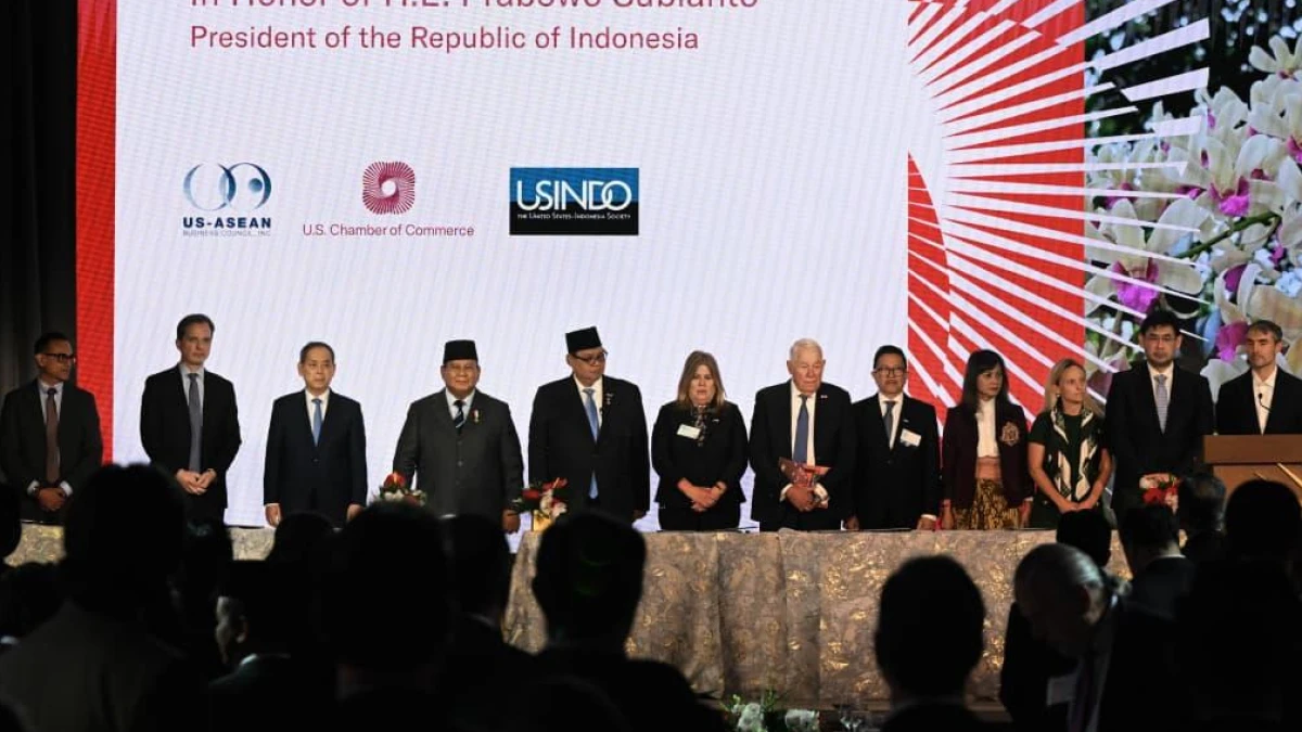 Presiden Prabowo Saksikan Penandatanganan 11 MoU Senilai Rp648 Triliun di Washington