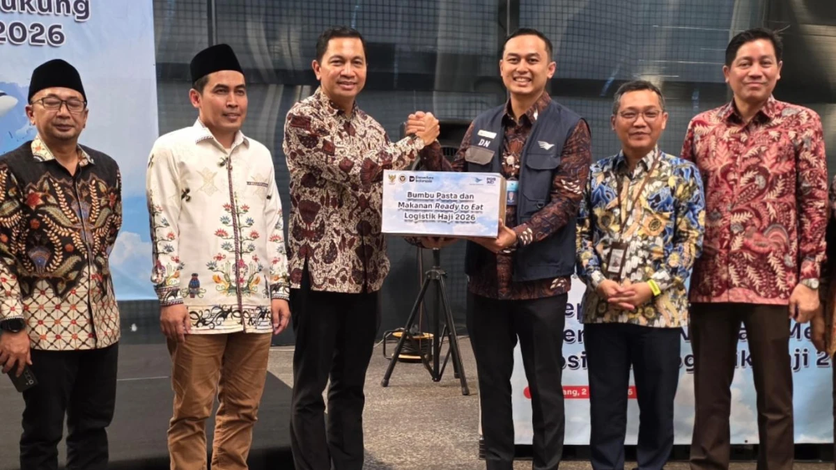 Kemenhaj Ekspor Perdana 100 Ton Bumbu Pasta dan RTE untuk Konsumsi Jemaah Haji 2026
