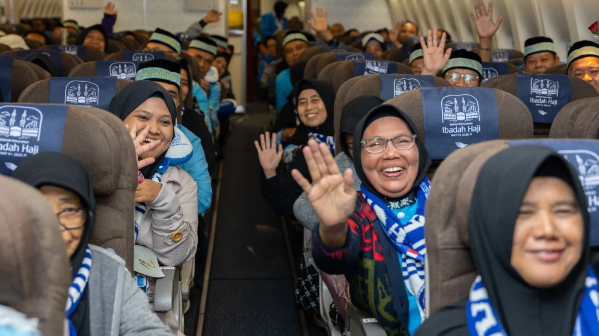 Hari Keenam Operasional Haji: Sebanyak 28.274 Jemaah Berangkat, 125 Ribu Nikmati Fast Track