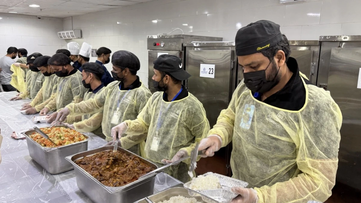 Sebanyak 213.967 Boks Makanan Sudah Didistribusikan di Hari Ke-7 Operasional Haji