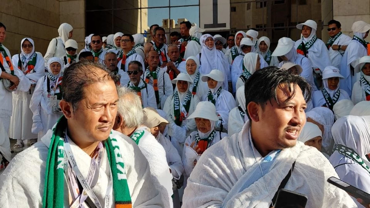 Jemaah Haji Banten Jalani Umrah Wajib dari Hotel Al-Hidayah, Lansia Dijadwalkan Malam Hari