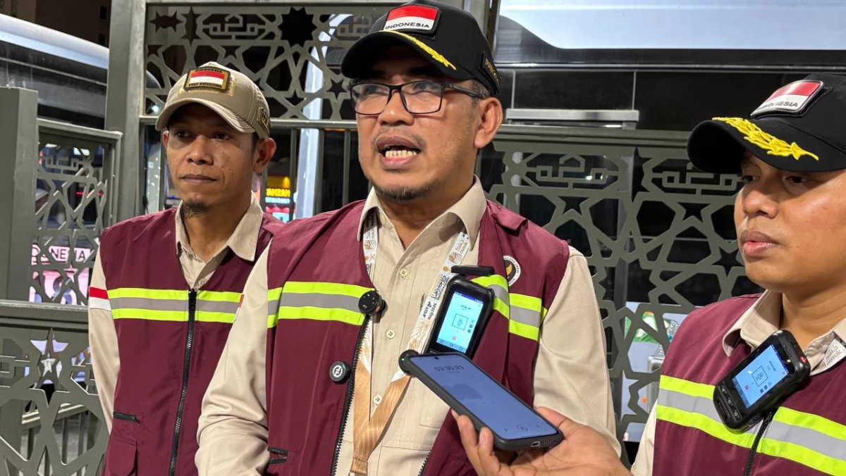 Utamakan Keselamatan Jemaah, PPIH Arab Saudi Berlakukan Sistem Satu Pintu di Terminal Ajyad