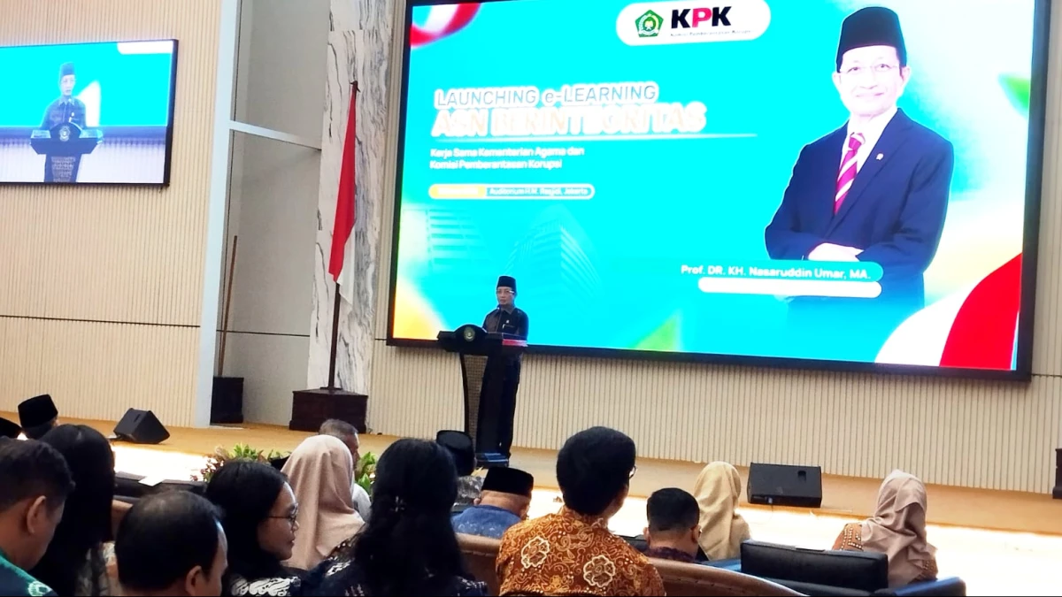 Kuatkan Budaya Antikorupsi, Kemenag Rilis e-Learning ASN Berintegritas bagi 42 Ribu ASN