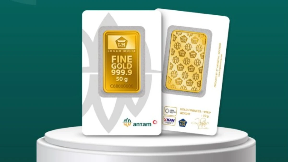 Harga Emas UBS, Antam dan Galeri24 Kompak Naik di Pegadaian Minggu 19 April 2026