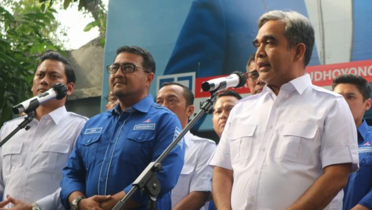 Silaturahim ke Demokrat, Gerindra Tegaskan Tak Ada Maksud Goda Koalisi