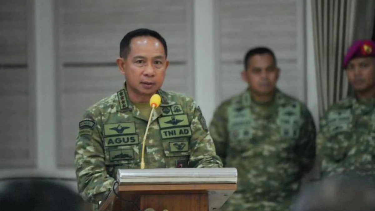TNI Siaga 1, Ini 7 Perintah Panglima Jenderal Agus Subiyanto