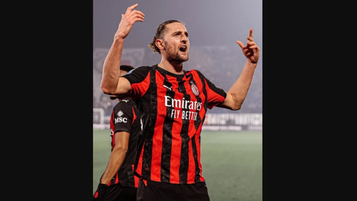 Hasil Serie A: AC Milan Gasak Como 3-1, Aksi Adrien Rabiot Meledak