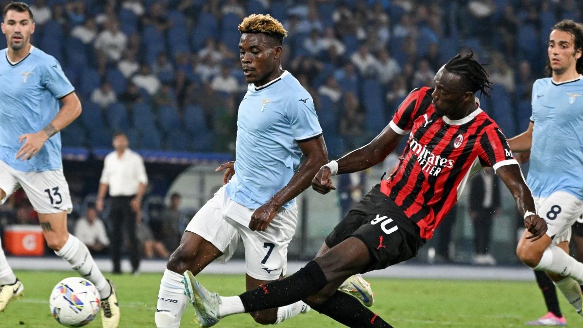 Lazio Tundukkan AC Milan 1-0, Gol Isaksen Jadi Penentu