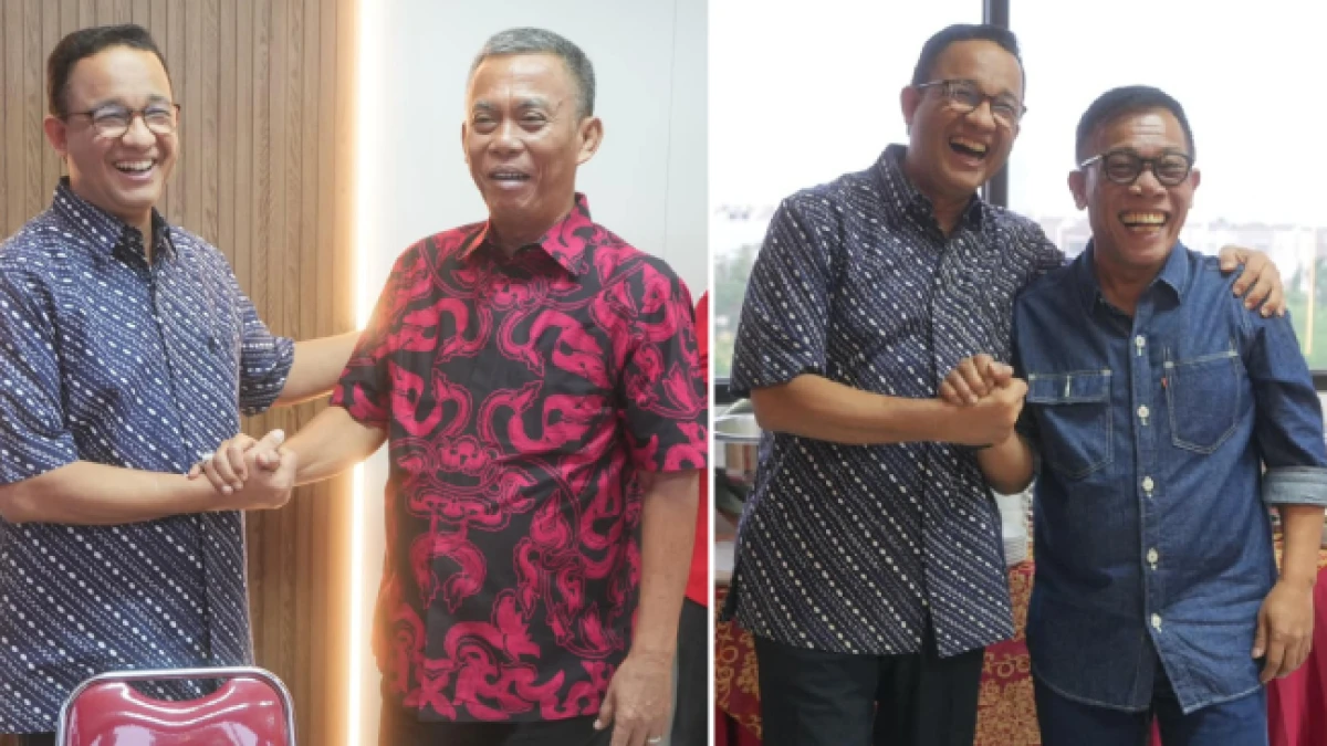 Anies Bagikan Momen Penuh Tawa saat Bertemu Petinggi PDIP, Basarah: Kita Dipertemukan Nasib yang Sama