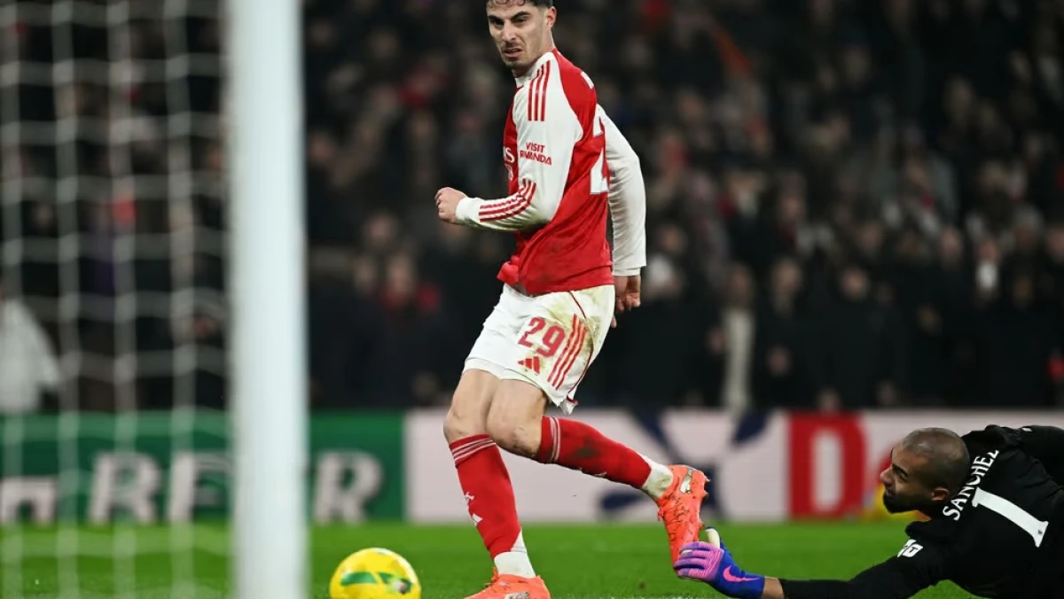 Gol Penentu Havertz Bungkam Chelsea! Arsenal Melaju ke Final Carabao Cup