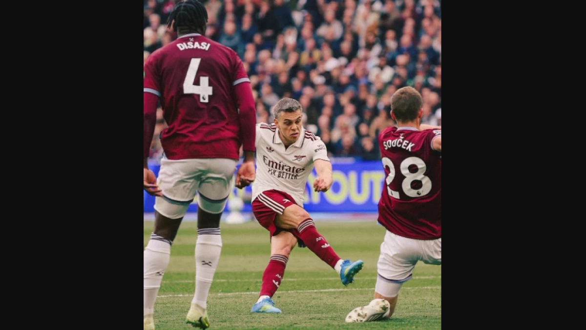 Arsenal Curi Kemenangan atas West Ham 1-0, Makin Dekat ke Takhta Liga Inggris