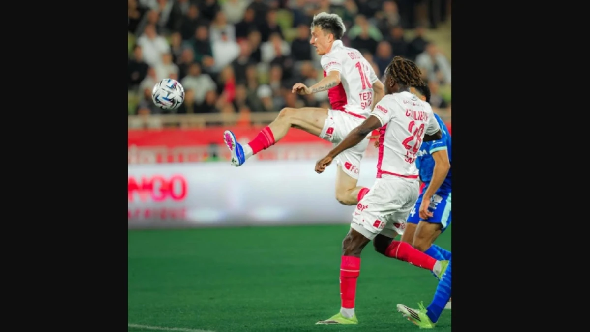 Liga Prancis: Monaco Tumbangkan Marseille 2-1, Persaingan Zona Eropa Makin Membara