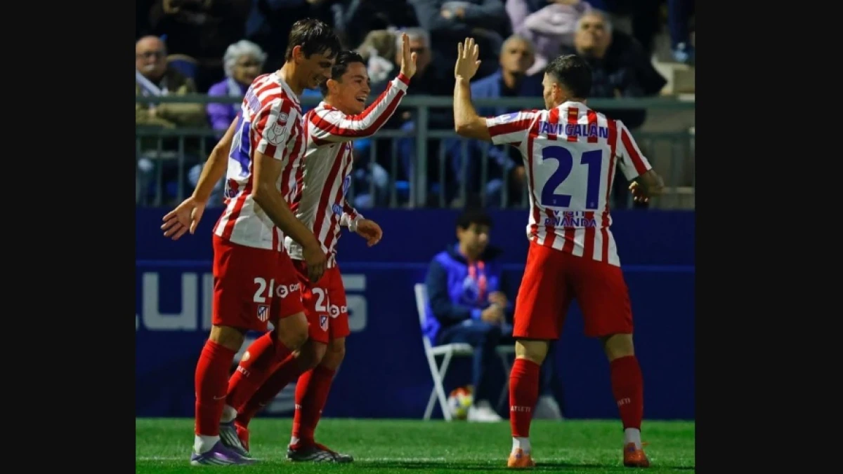 Atletico Madrid Tumbangkan Baleares dalam Laga Drama 5 Gol dan Melaju ke 16 Besar Copa del Rey