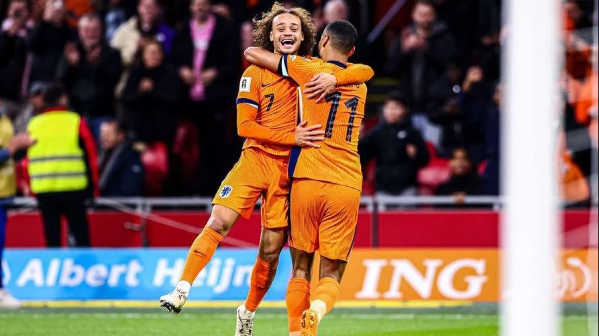 Belanda Menyala, Menang Telak 4-0 atas Lithuania dan Kunci Tiket Piala Dunia 2026