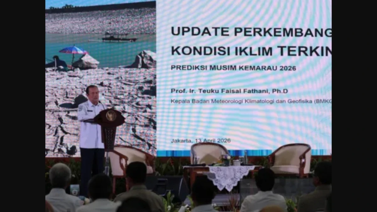 Kemarau 2026 Diprediksi Lebih Ekstrem, BMKG Dorong Penguatan Mitigasi Lintas Sektor
