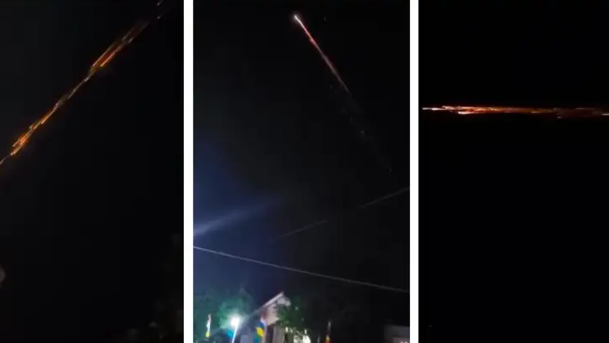Benda Terang di Langit Lampung dan Banten Ternyata Sampah Antariksa Sisa Roket China