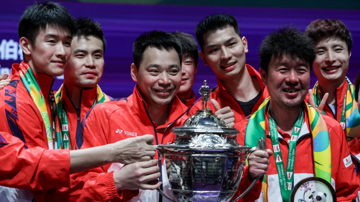China Juara Piala Thomas 2026 usai Tundukkan Prancis 3-1 di Final Sengit