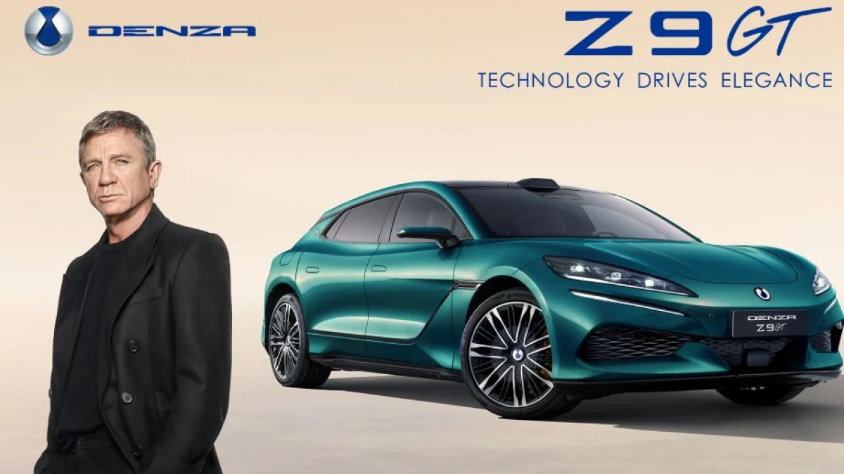 BYD Gandeng Daniel Craig untuk Wajah Kampanye Denza