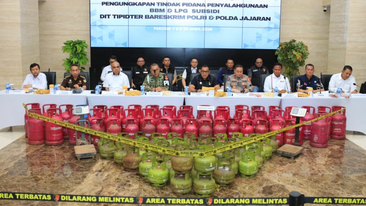 Polri Sikat 330 Tersangka Penyalahgunaan BBM dan LPG Bersubsidi