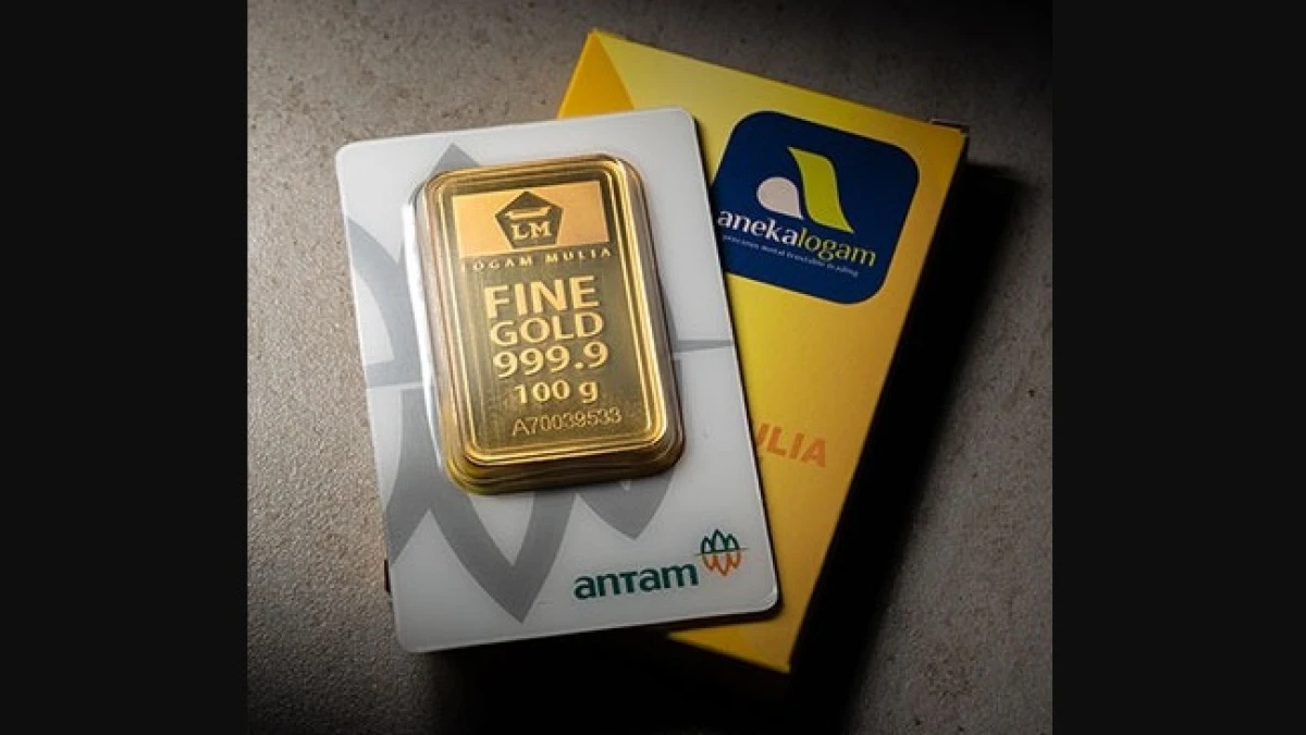Harga Emas Akhir Pekan, Antam Stabil Rp2,857 Juta per Gram, Ini Rinciannya!