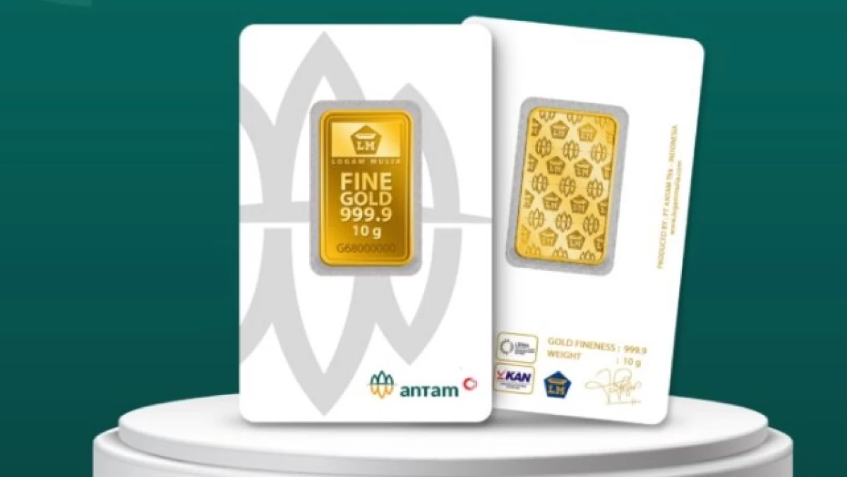 Harga Emas di Pegadaian Melejit, Antam Tembus Rp2,9 Juta per Gram, UBS dan Galeri24 Ikut Naik