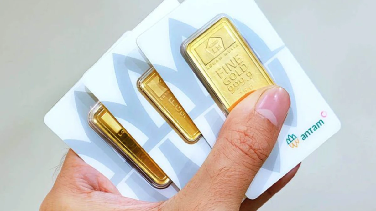 H+2 Lebaran 2026: Harga Emas Antam Anjlok, UBS dan Galeri24 Stabil