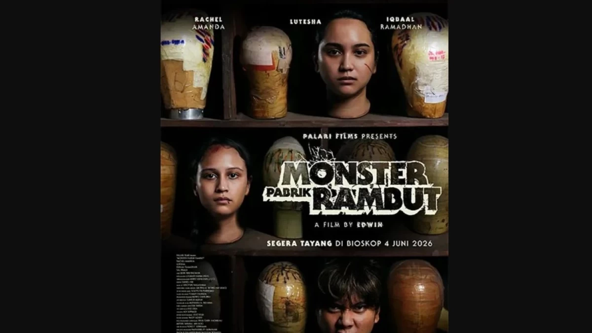 Film ‘Monster Pabrik Rambut’ Suguhkan Teror Mencekam dari Pabrik Terlarang, Tayang di Bioskop 4 Juni 2026